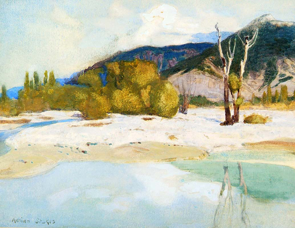 Creek in South France